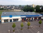 Hallenbau inkl. Dach und PV
