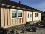 Freigelegte Holzkonstruktion